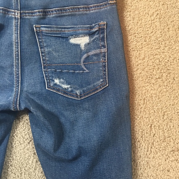 American Eagle Sz 2 Skinny Bermuda Denim Shorts - Picture 9 of 9